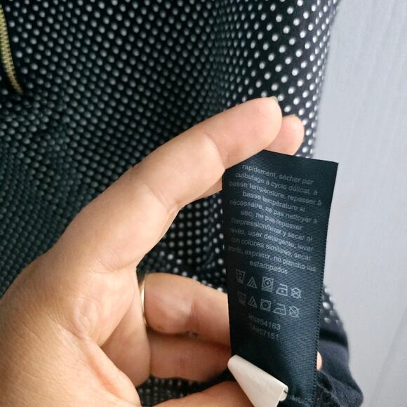 Tommy Hilfiger Polka Dot Polo Tank Top size Medium Embroidered Logo Feminine - Picture 5 of 9